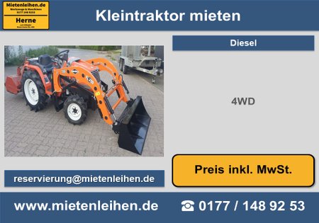 Kleintraktor mieten in Herne